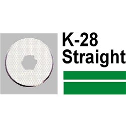 CARL K28 STRAIGHT BLADE DC200,210,230 2Pcs
