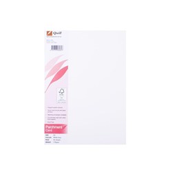 QUILL PARCHMENT PAPER A4 176gsm White Ivory Pk50