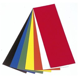 VISTA MAGNETIC SHEET 300x100mm RED