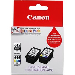 Canon PG645 CL646XL Ink High Yield Twin Pack Colour