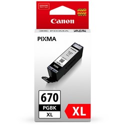 CANON PGI670XL INK CARTRIDGE Black Extra Large