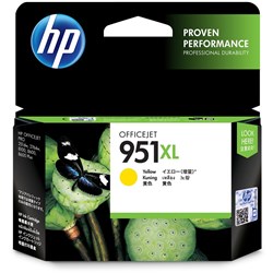 HP #951XL INK CARTRIDGE Yellow High Yield