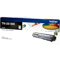 BROTHER TN-251 TONER CART Black Up to 2.5k Pages