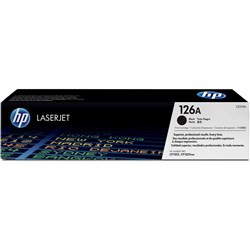 HP 126A LASERJET TONER Black CE310A