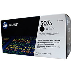 HP CE400A TONER CARTRIDGE #507A Black