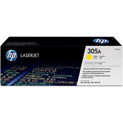 HP CE412A TONER CARTRIDGE #305A Yellow