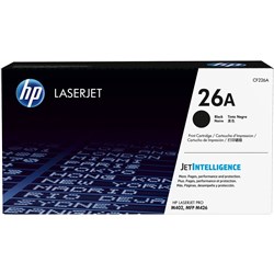 HP CF226A TONER CARTRIDGE #26A Black 3100 pages Black