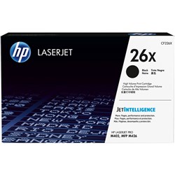 HP CF226X TONER CARTRIDGE #26X Black 9000 pages Black
