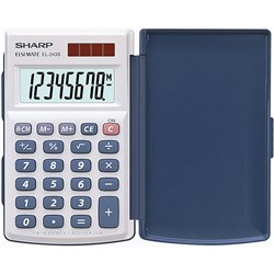 Sharp EL243S Pocket Calculator 8 Digit Protective Cover