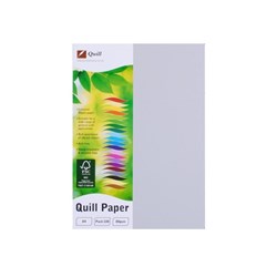 QUILL COPY PAPER A4 80GSM Grey Pack of 100