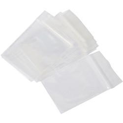 CUMBERLAND RESEALABLE BAGS  125x205mm Pk100