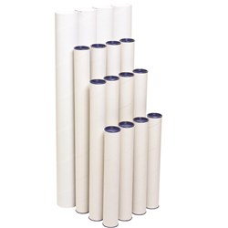 MARBIG POSTAL MAILING TUBE 60x420mm Pk4