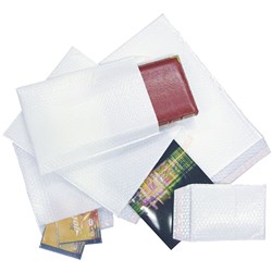 Jiffy No.1 Mail-Lite Mailing Bag 150x225mm White Pk/10 Bubble Lined White