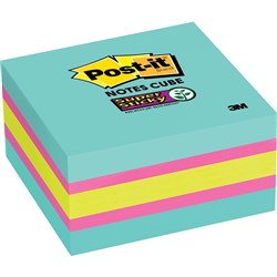 POST-IT 2027-RCR MEMO CUBES Asstd Ultras 400Sheets 76x76mm 34-8726-5750-6