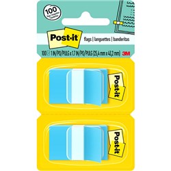 POST-IT 680-BE2 FLAGS Twin Pack 25x43mm Blue