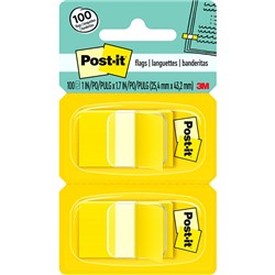 Post-It 680-RD2 Flags Twin Pack 25 x 43mm Yellow
