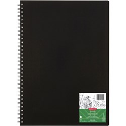 DERWENT VISUAL ART DIARY A3 120Pages 110gsm Portrait,Black