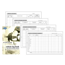 ZIONS VLER VEHICLE LOG BOOK Vehicle Log & Expense180X110mm