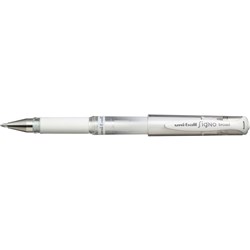 UNIBALL SIGNO BROAD ROLLERBALL 1.0mm Gel White Box/12