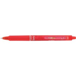 PILOT FRIXION CLICKER PEN Erasable Fine 0.7mm Red-each