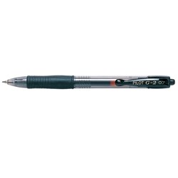 PILOT G2 ROLLER BALL GEL PEN Retractable Fine Black Box12