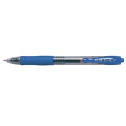 PILOT G2 ROLLER BALL GEL PEN Retractable Fine Blue Box12