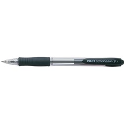 PILOT BPGP-10R SUPERGRIP PEN Retractable Fine Black Box12
