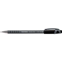 PAPERMATE FLEXGRIP ULTRA PEN Capped Medium Black Box12