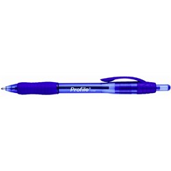 PAPERMATE PROFILE BALLPOINT Retractable Pen 1.0mm Blue Obsolette#