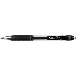 ARTLINE FLOW RETRACTABLE GEL PEN 1mm Black Box12