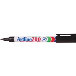ARTLINE 700 PERMANENT MARKERS Fine Bullet Black Box12