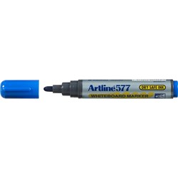 ARTLINE 577 WHITEBOARD MARKERS Drysafe Med Bullet Blue Box12