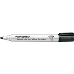STAEDTLER 351 WHITEBOARD MARKR Bullet Black Box10