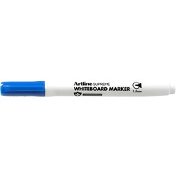 ARTLINE SUPREME WHITEBOARD MARKER Fine Bullet Blue Box12