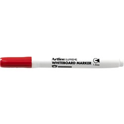 ARTLINE SUPREME WHITEBOARD MARKER Fine Bullet Red Box12