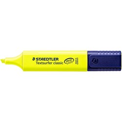 STAEDTLER CLASSIC HIGHLIGHTER Textsurfer Yellow Box10