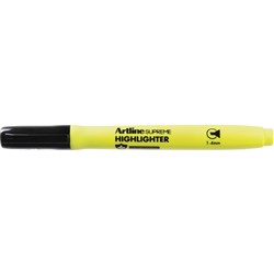 ARTLINE SUPREME HIGHLIGHTER Yellow Box12