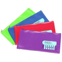 MARBIG NAME PENCIL CASES Large Summer Colour 325x165mm