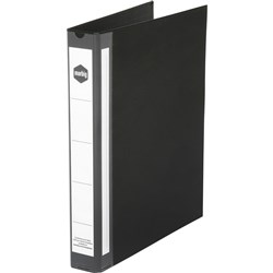 MARBIG ENVIRO DELUXE BINDERS A4 2D Ring 25mm Black