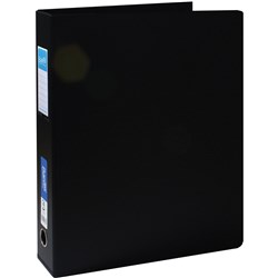 BANTEX UPRIGHT BINDER A3 4D Ring 65mm Portrait Black