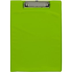 MARBIG SUMMER COLOUR PVC CLIPFOLDERS A4 Lime