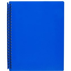 MARBIG DISPLAY BOOK Refillable A4 20 Pocket Blue