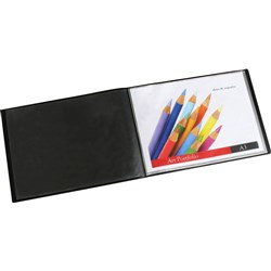 MARBIG DISPLAY BOOK A3 Landscape 20 Pocket Insertable Cover
