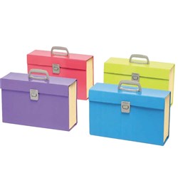 MARBIG CARRY FILE Expanding File A-Z Summer Colours Assort