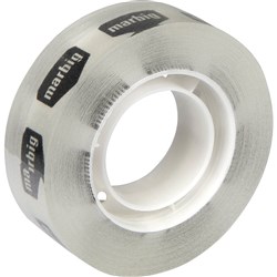 MARBIG TRANSPARENT STICKY TAPE 18mm x 33m /Roll