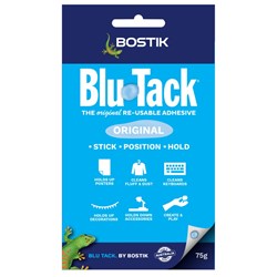 BOSTIK BLU TACK  ADHESIVE Blue 75gm BluTack