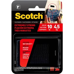 SCOTCH R100 MOUNTING TABS Re/useClear 25.4X25.4mm 18Tabs