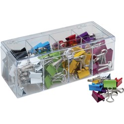 ESSELTE FOLDBACK CLIPS 19mm Coloured Assorted Tub96