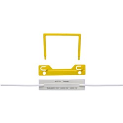 AVERY TUBECLIP FILE FASTENERS Base,U Piece,Compress Bar Yell Box 100