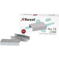 REXEL STAPLES No.16 24/6 Box 1000